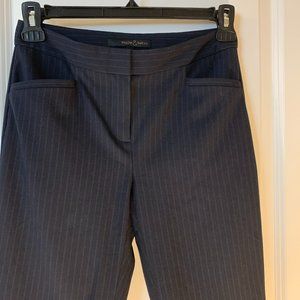 Willow & Thread Dress pants,Navy, stripes, size 2
